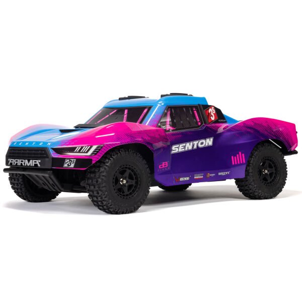 ARRMA 1/10 SENTON 223S DSC 4X4 RTR Brushless Short Course Truck Mavi