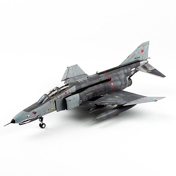 QD180 1/72 Ölçek, F-4E Phantom II, 112.Filo Şeytan, Sergilemeye Hazır Savaşl Uçağı Modeli