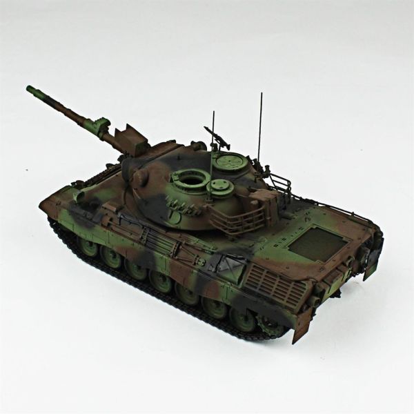 QD201 1/35 Ölçek, Leopard 1A2, Italeri, Sergilemeye Hazır Plastik Tank Maketi