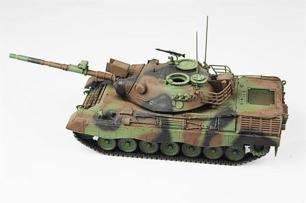 QD201 1/35 Ölçek, Leopard 1A2, Italeri, Sergilemeye Hazır Plastik Tank Maketi