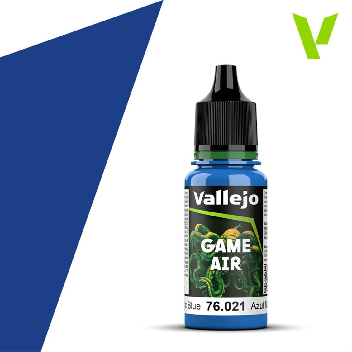 Vallejo 76021 18 ml. Magic Blue, Model Air Serisi Model Boyası