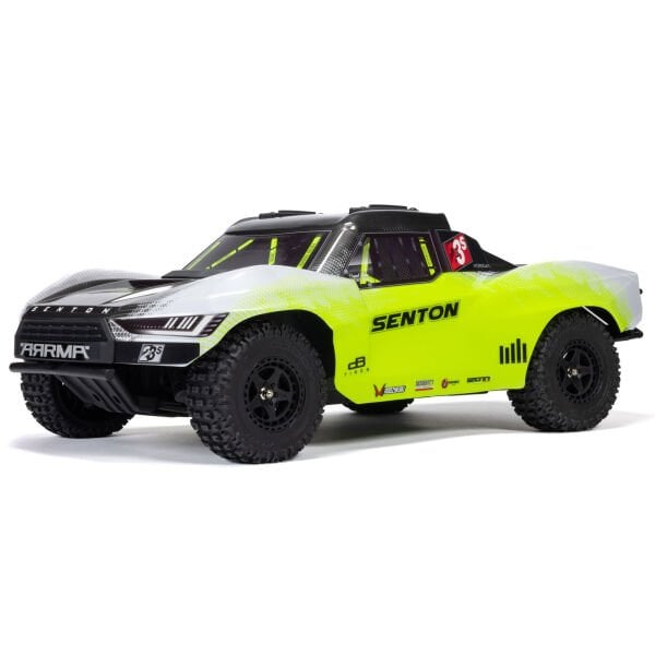 ARRMA 1/10 SENTON 223S DSC 4X4 RTR Brushless Short Course Truck Sarı