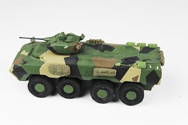 QD203 1/35 Ölçek, PARS 8x8 Scratch, Sergilemeye Hazır Plastik Tank Maketi