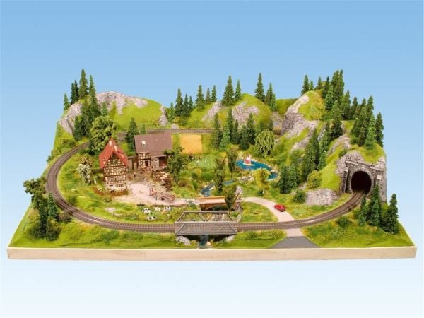 Noch 21330 1/87 Ölçek Çelik Tek Hatlı Köprü-B Plastik Model Kiti