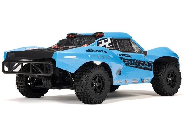 Arrma 1/10 FURY 2WD Brushed (Pil + Sarj Dahil) Mavi