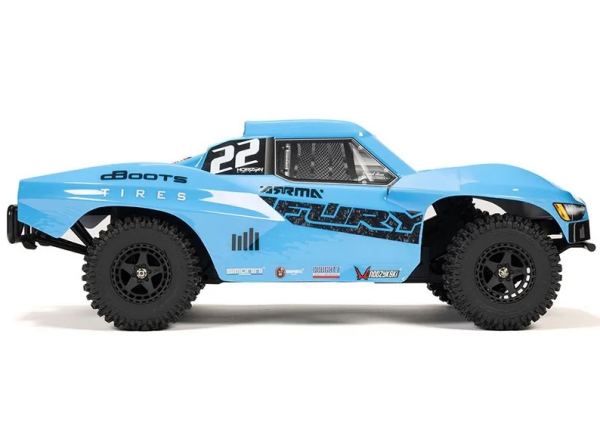 Arrma 1/10 FURY 2WD Brushed (Pil + Sarj Dahil) Mavi