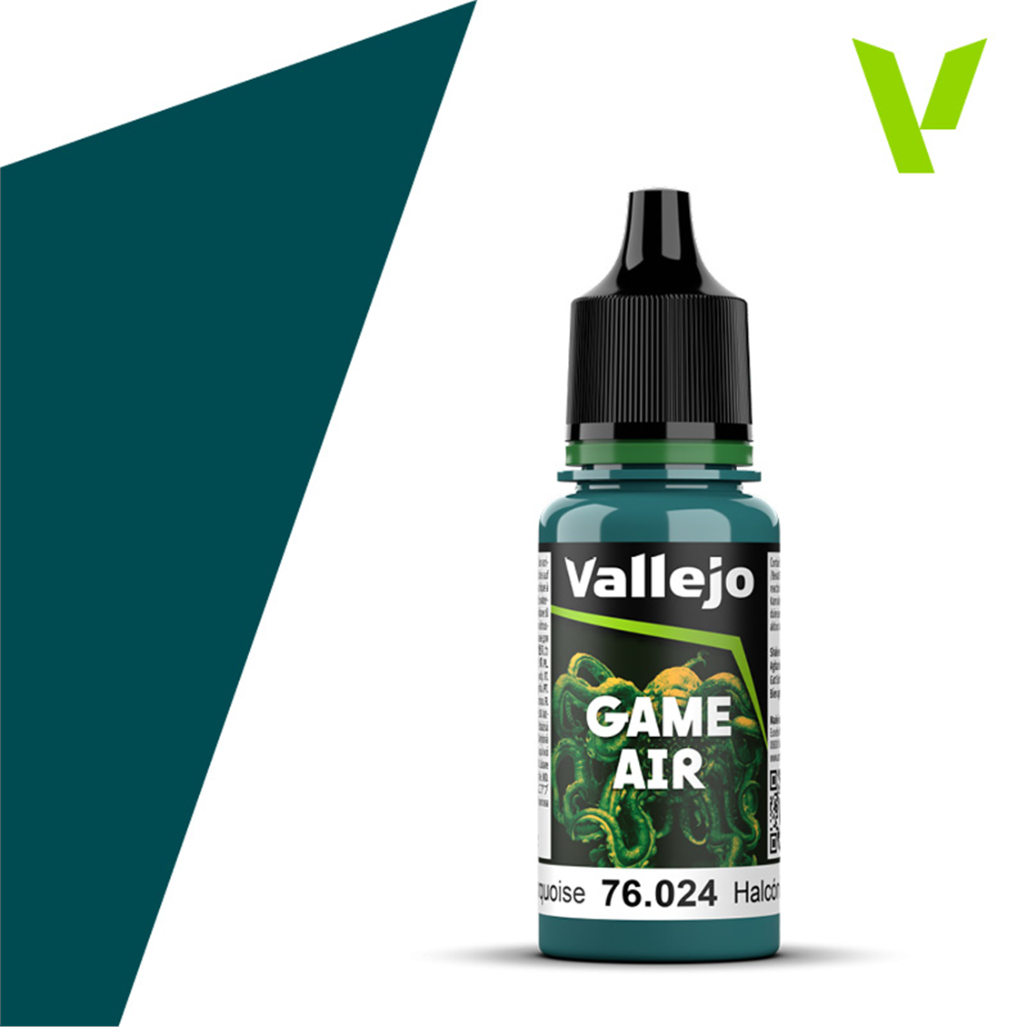 Vallejo 76024 18 ml. Turquoise, Model Air Serisi Model Boyası