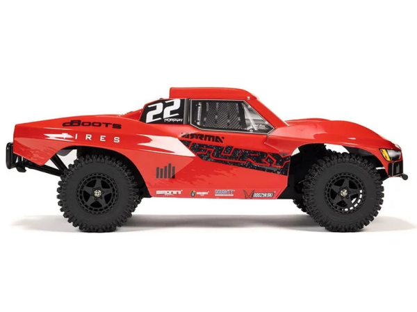 Arrma 1/10 FURY 2WD Brushed (Pil + Sarj Dahil) Kırmızı