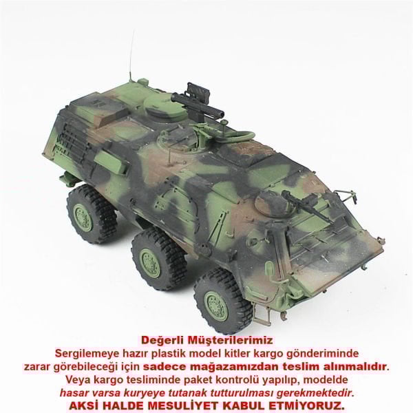 QD205 1/35 Ölçek, Fuchs, Revell, Sergilemeye Hazır Plastik Tank Maketi