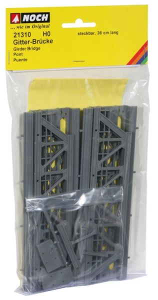 Noch 21310 1/87 Ölçek Çelik Tek Hatlı Köprü-A Plastik Model Kiti