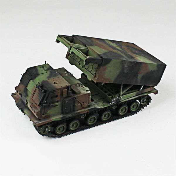 QD206 1/35 Ölçek, MLRS, Dragon, Sergilemeye Hazır Plastik Tank Maketi