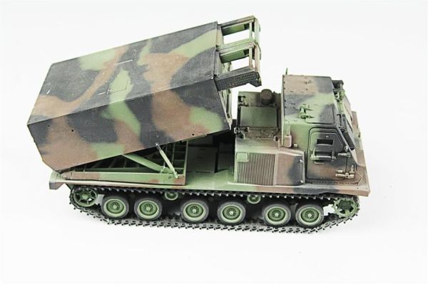 QD206 1/35 Ölçek, MLRS, Dragon, Sergilemeye Hazır Plastik Tank Maketi