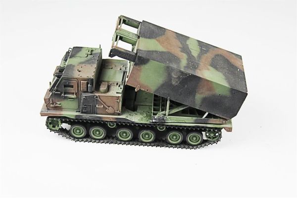 QD206 1/35 Ölçek, MLRS, Dragon, Sergilemeye Hazır Plastik Tank Maketi