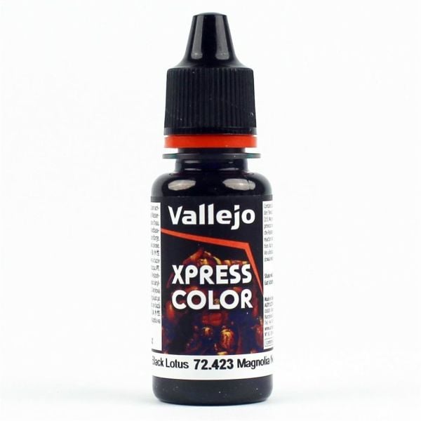 Vallejo 72423 18 ml. Black Lotus, Xpress Game Color Serisi Model Boyası
