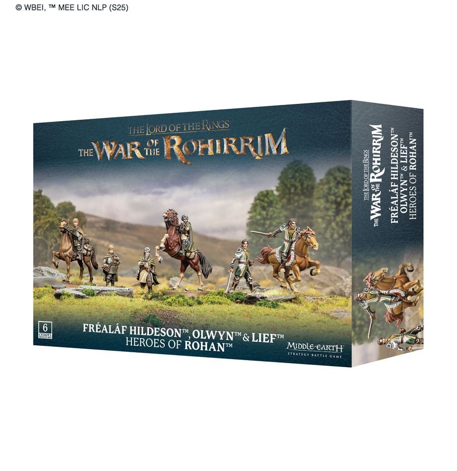 War of the Rohirrim: Frêalâf Hildeson, Olwyn & Lief Heroes of Rohan