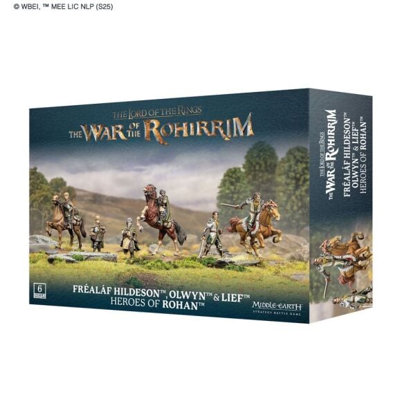 War of the Rohirrim: Frêalâf Hildeson, Olwyn & Lief Heroes of Rohan
