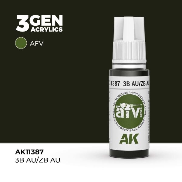 AK 11387 17 ml. 3B AU/ZB AU, AFV Serisi 3GEN Akrilik Model Boyası
