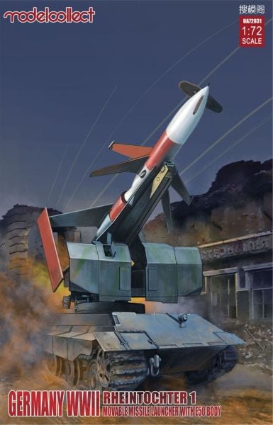 Model Collect UA72031 1/72 Ölçek, Germany Rheintochter 1 movable Missil
