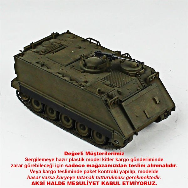 QD213 1/35 Ölçek, M113A1, Tamiya, Sergilemeye Hazır Plastik Tank Maketi
