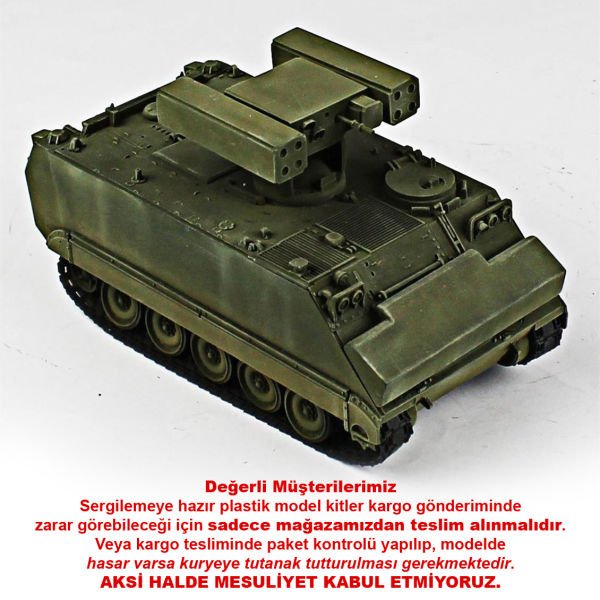 QD214 1/35 Ölçek, Atılgan, Scratch+Tamiya, Sergilemeye Hazır Plastik Tank Maketi