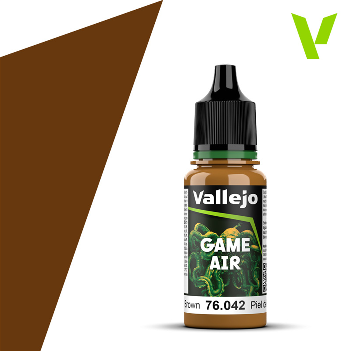 Vallejo 76042 18 ml. Parasite Brown, Model Air Serisi Model Boyası