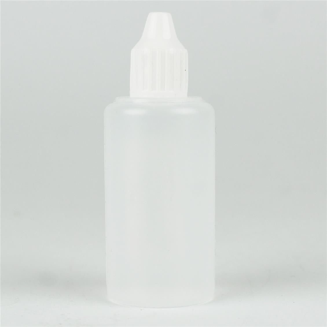 Hobbytime 775 Opak Plastik Şişe, 50 ml. Damlalıklı ve Kapaklı