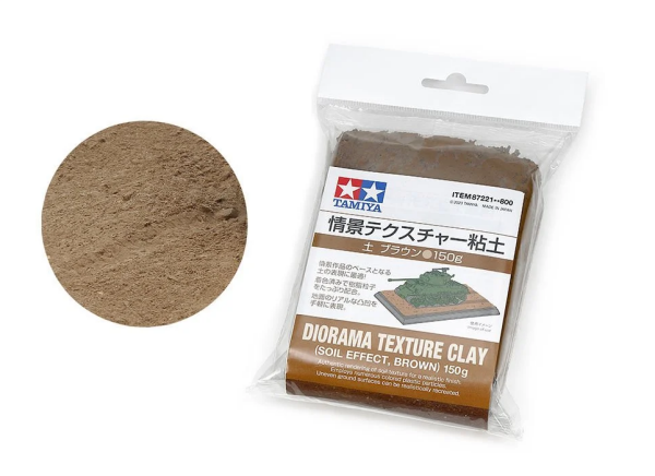 Texture ClaySoil Brown 150g.