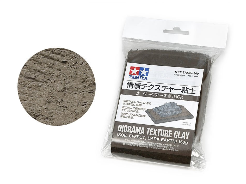 Texture ClaySoil Dark Earth 150g.