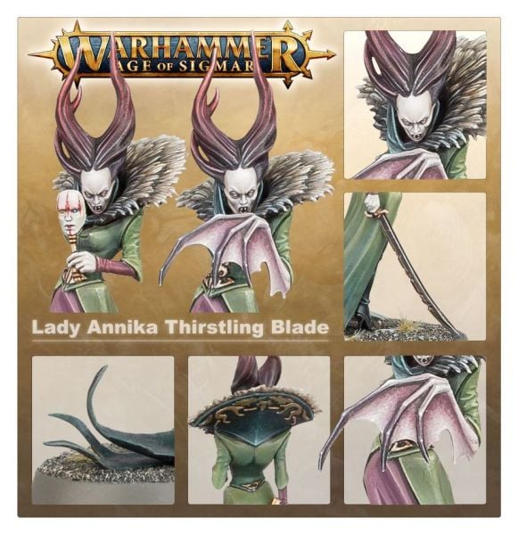 Soulblight Gravelords: Lady Annika the Thirsting Blade