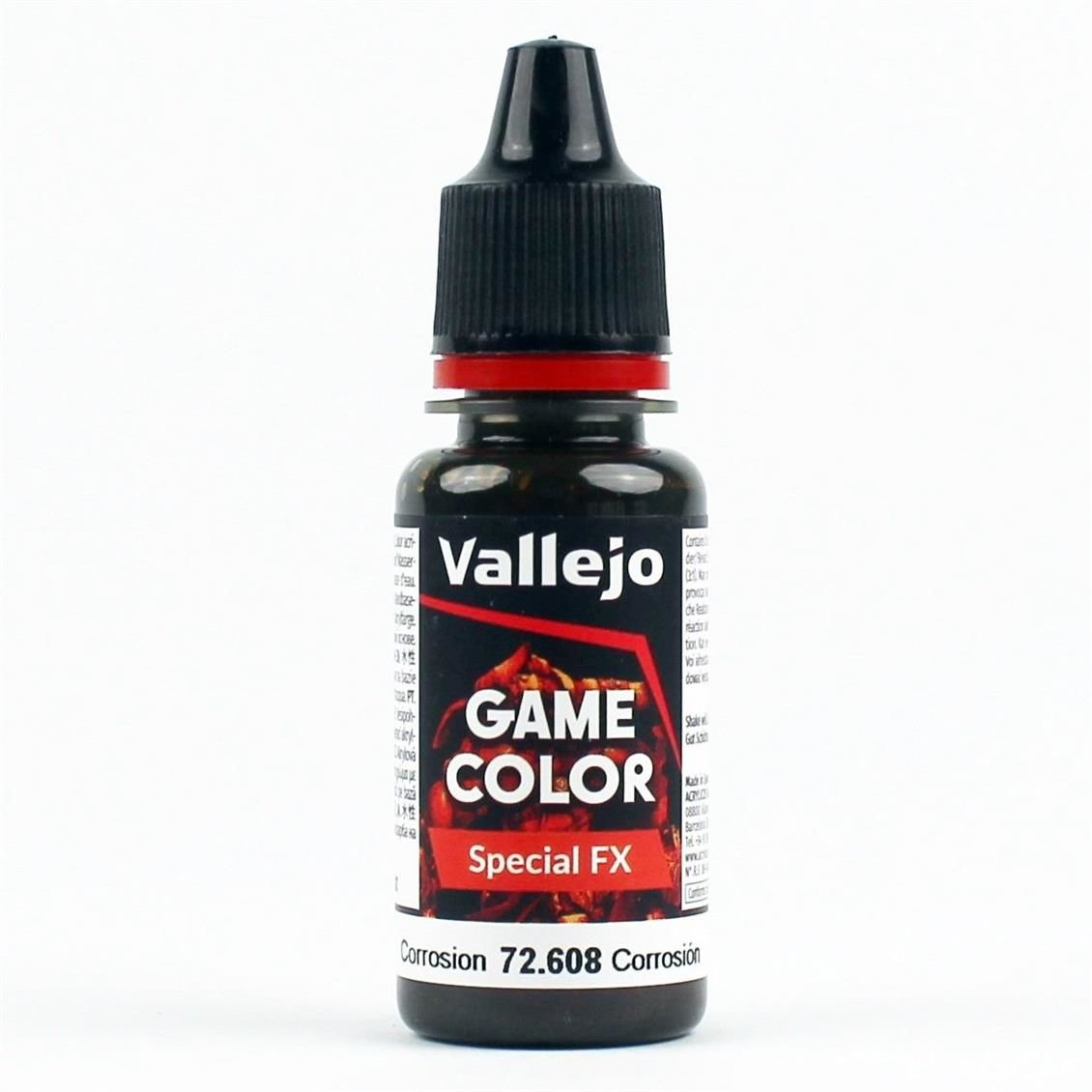 Vallejo 72608 18 ml. Corrosion, Special FX Game Color Serisi Model Boyası