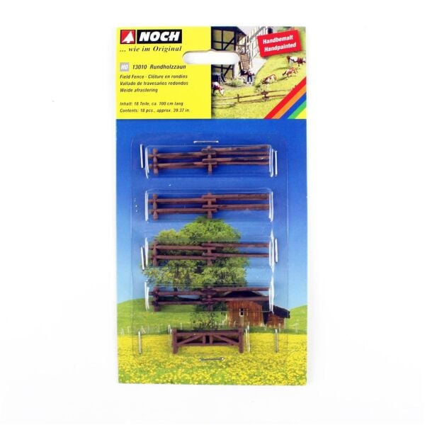 Noch 13010 1/87 Ölçek Ahşap Arazi Çitleri, 100x1.2 cm. Plastik Model Kiti