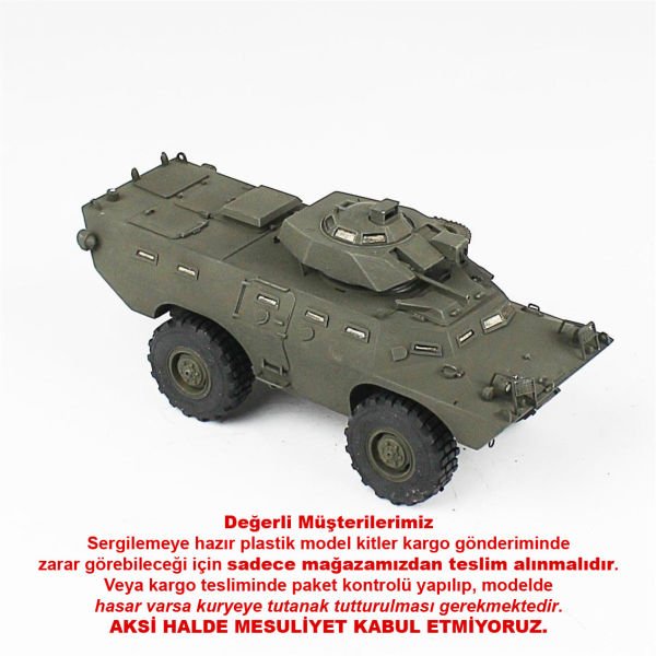 QD218 1/35 Ölçek, LAV150 4x4, Hobbyboss+Scratch, Sergilemeye Hazır Plastik Tank Maketi