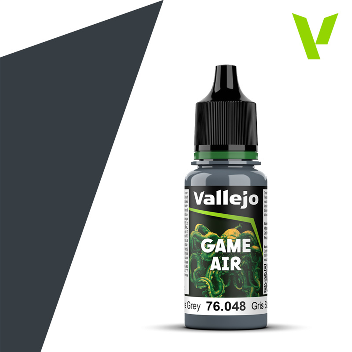 Vallejo 76048 18 ml. Sombre Grey, Model Air Serisi Model Boyası