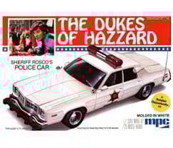 ROSCOES DODGE MONACO POLICE CAR 1/25