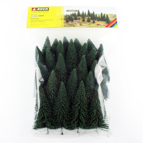 Noch 26830 Kaideli Köknar Ağaçları, 10 Adet, 5-14 cm. Diorama Malzemesi