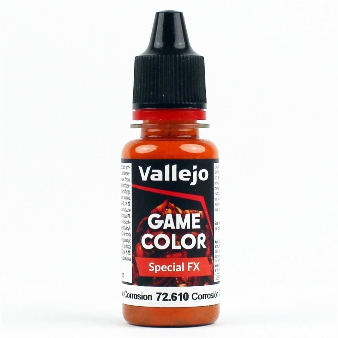 Vallejo 72610 18 ml. Galvanic Corrosion, Special FX Game Color Serisi Model Boyası
