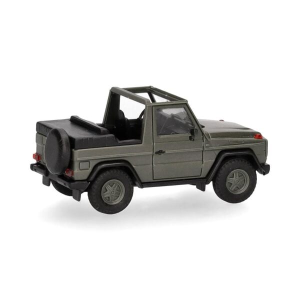 Herpa 700849 1/87 Ölçek, Mercedes-Benz G-class (W460), Alman Silahlı Kuvvetleri (Bundeswehr), Sergilemeye Hazır Askeri Model Ar