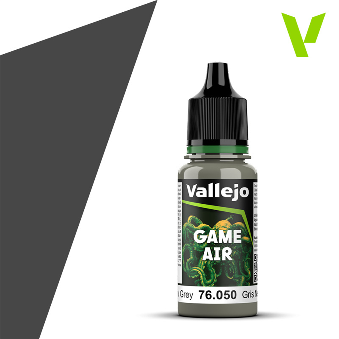 Vallejo 76050 18 ml. Neutral Grey, Model Air Serisi Model Boyası