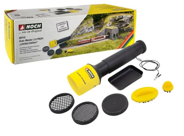 Noch 60115 Gras-Master 3.0 PROFI (Limited Edition), Statik Çim Ekmen Aleti