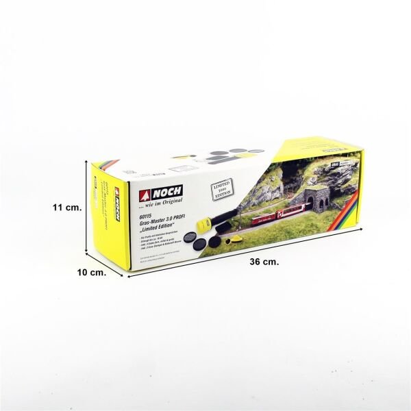 Noch 60115 Gras-Master 3.0 PROFI (Limited Edition), Statik Çim Ekmen Aleti