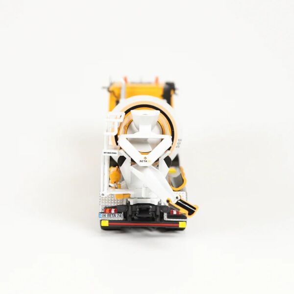 NZG LM107800 1/50 Ölçek, Mercedes-Benz AROCS 8x4 Beton Mikseri (BETAMIX), Sergilemeye Hazır Metal Model