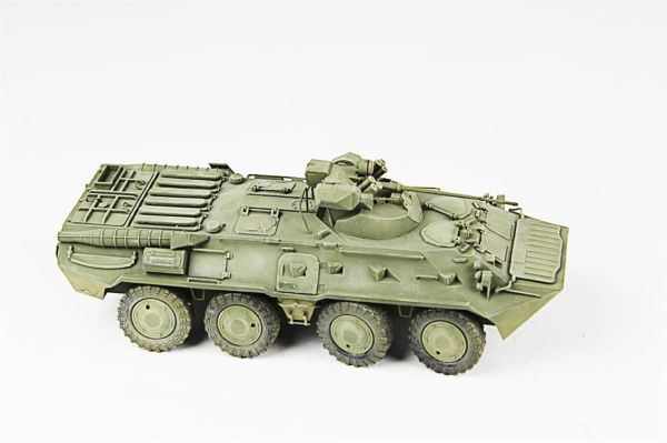 QD224 1/35 Ölçek, BTR-80A, Zvezda, Sergilemeye Hazır Plastik Tank Maketi