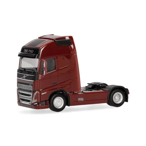 Herpa 313353-004 1/87 Ölçek, Volvo FH 16 Gl. XL 2020 Exclusive-Çekici, Gri, Sergilemeye Hazır Model Araç