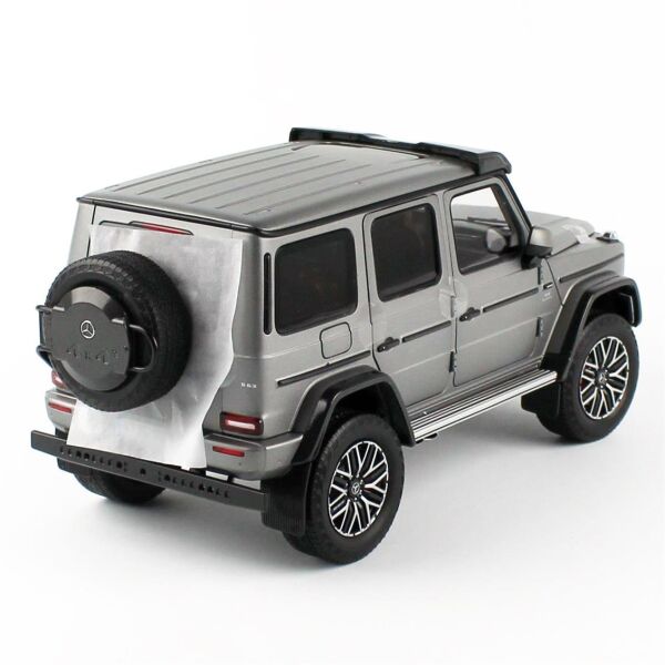 NZG 1075/61 1/18 Ölçek, Mercedes-AMG G 63, Platin Magno, Sergilemeye Hazır Metal Model