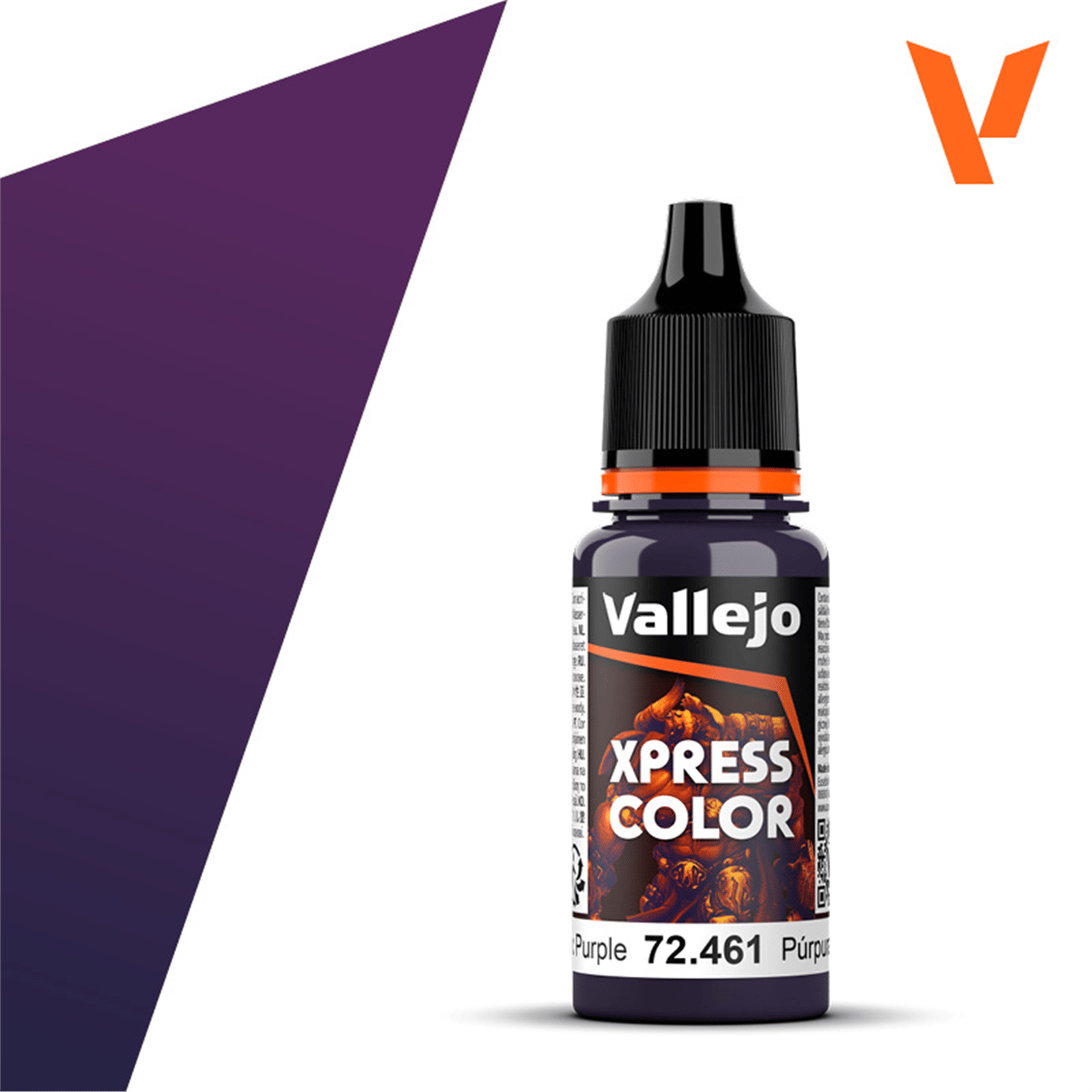 Vallejo 72461 18 ml. Vampiric Purple, Xpress Game Color Serisi Model Boyası