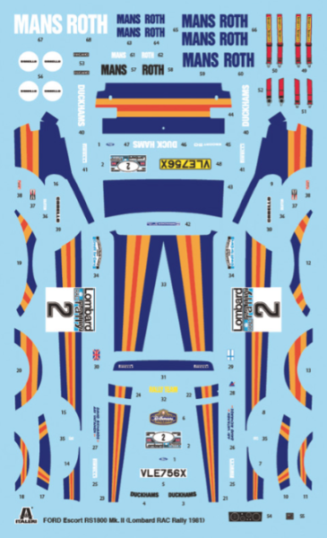FORD ESCORT RS1800 MK.11 LOMBARD