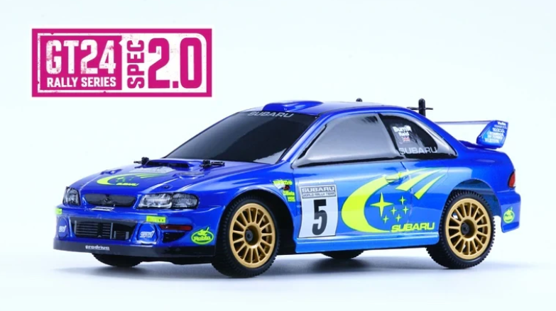 Carisma GT24 2.0 1/24th 4WD RTR Brushless Subaru WRC 1999