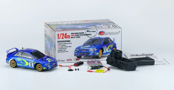 Carisma GT24 2.0 1/24th 4WD RTR Brushless Subaru WRC 1999