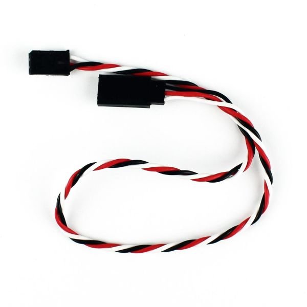 Haoye HY021-01301 Anti-interference Uzatma Kablosu, Futaba Soketli, L320 mm.