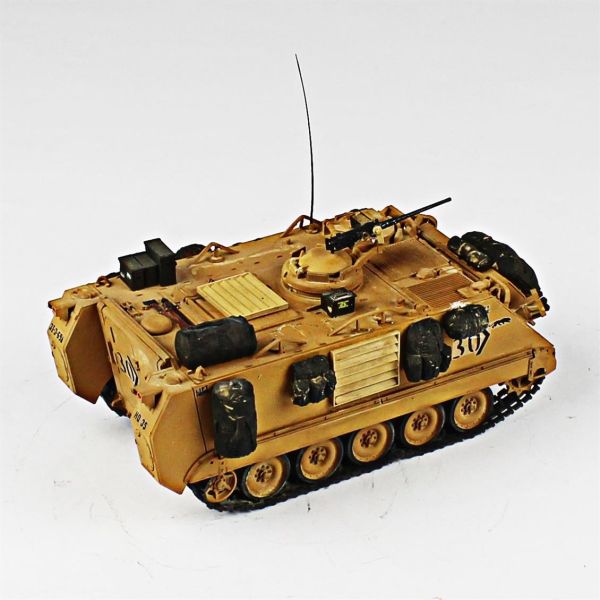 QD229 1/35 Ölçek, M113A2 12,7 mm. Kuleli, Tamiya, Sergilemeye Hazır Plastik Tank Maketi